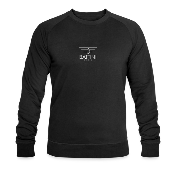 Men’s Organic Sweatshirt by Battini Paris - noir