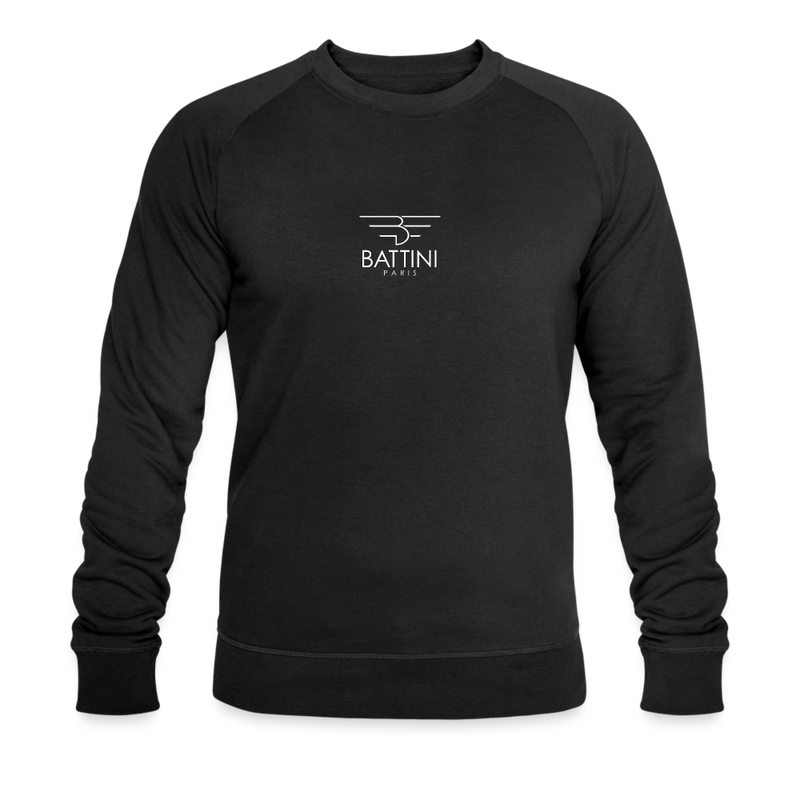 Men’s Organic Sweatshirt by Battini Paris - noir